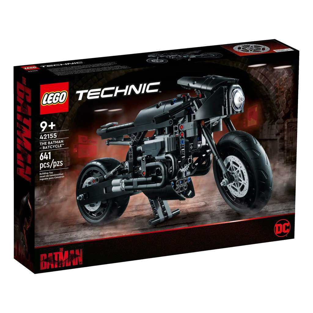 LEGO Technic THE BATMAN – BATCYCLE Motorbike Model Toy 42155