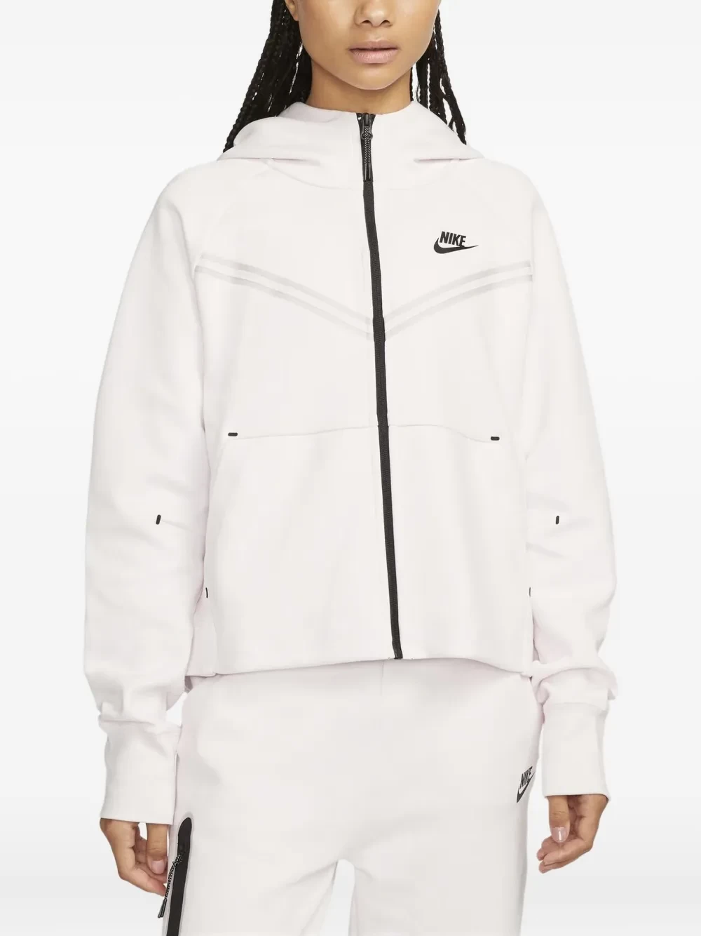 Nike Stadium Tech Fleece "Pearl Pink/Black" jacket